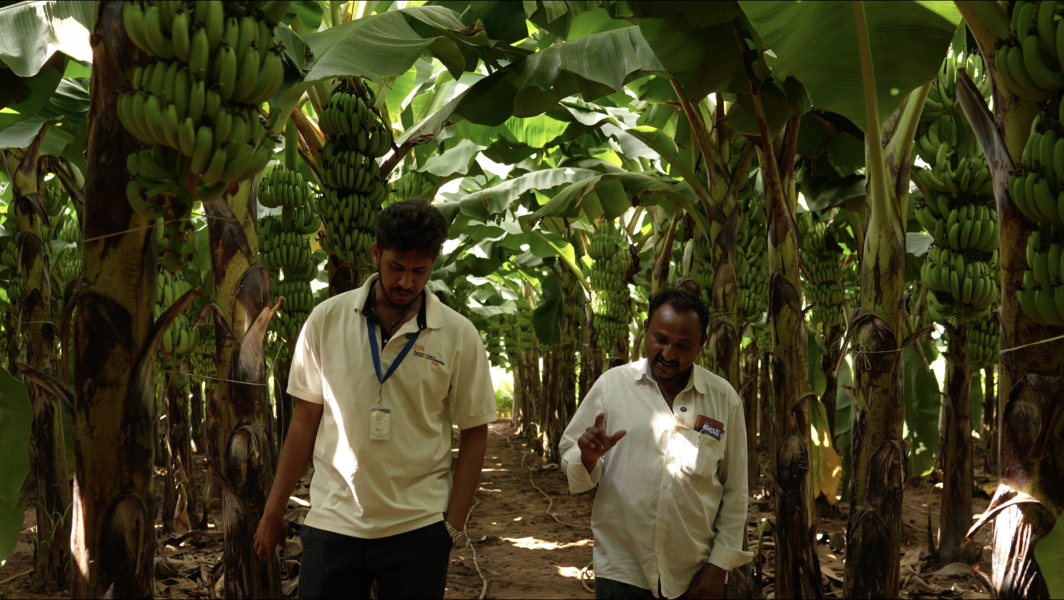 Discussions with a farmer regarding agricultural best practices